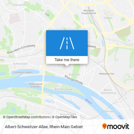 Карта Albert-Schweitzer-Allee