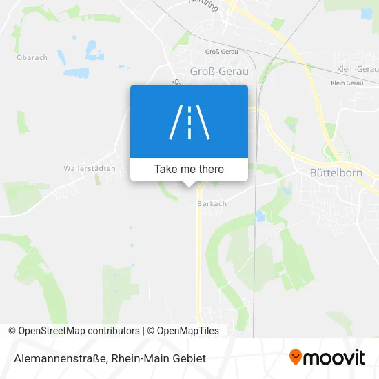 Alemannenstraße map