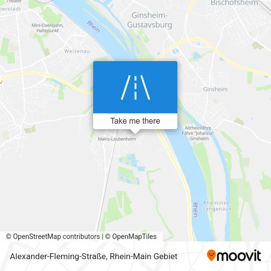Карта Alexander-Fleming-Straße