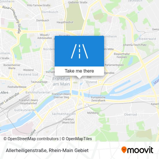 Allerheiligenstraße map
