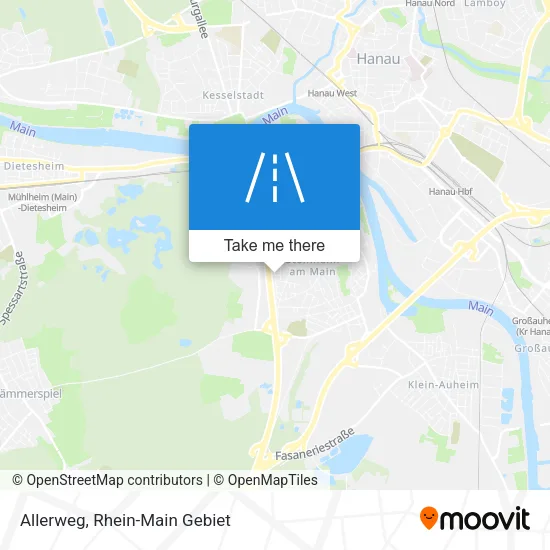 Карта Allerweg