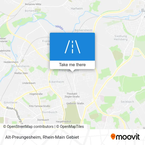 Карта Alt-Preungesheim