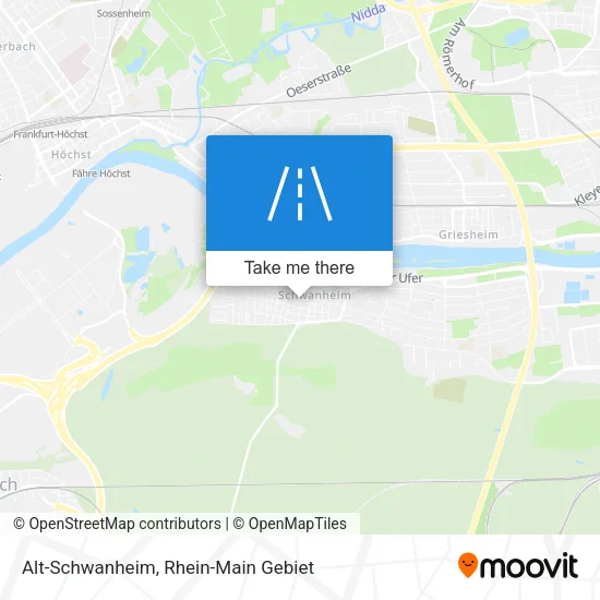 Карта Alt-Schwanheim