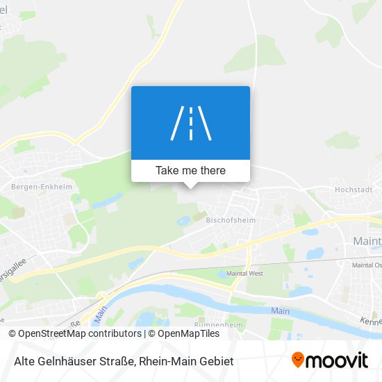 Alte Gelnhäuser Straße map