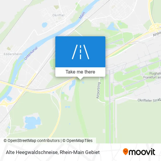 Карта Alte Heegwaldschneise