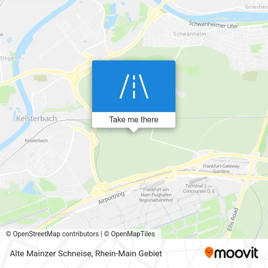 Карта Alte Mainzer Schneise