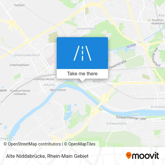 Карта Alte Niddabrücke