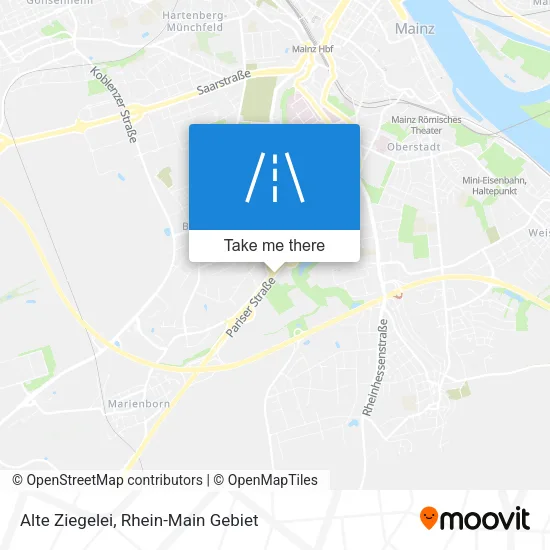 Карта Alte Ziegelei