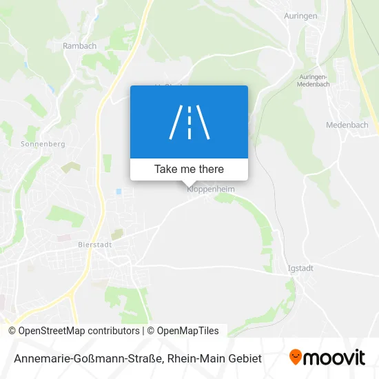 Карта Annemarie-Goßmann-Straße