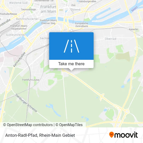 Карта Anton-Radl-Pfad