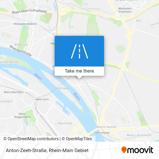 Карта Anton-Zeeh-Straße