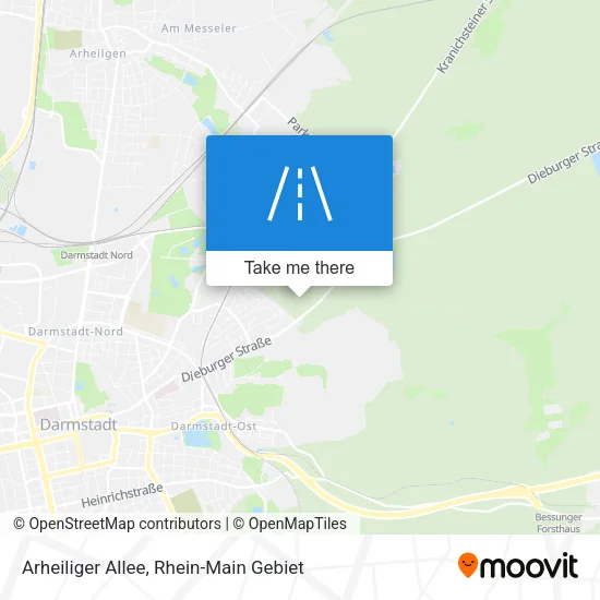 Карта Arheiliger Allee