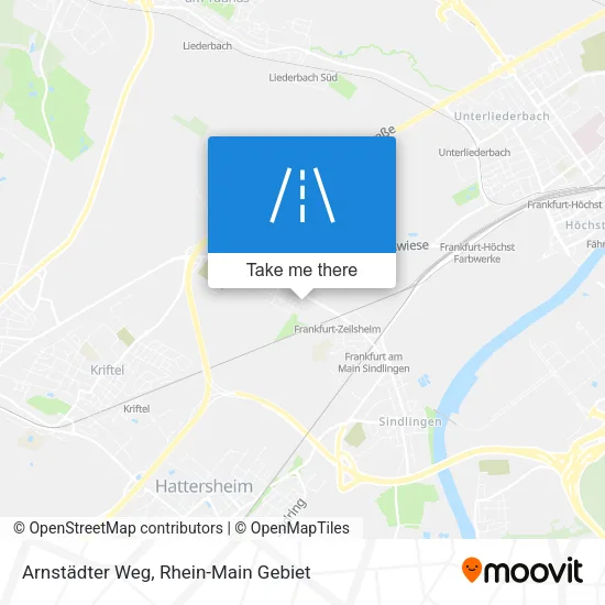 Карта Arnstädter Weg