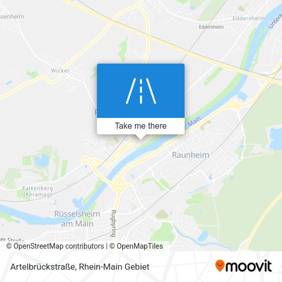 Artelbrückstraße map