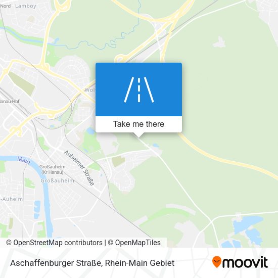 Aschaffenburger Straße map