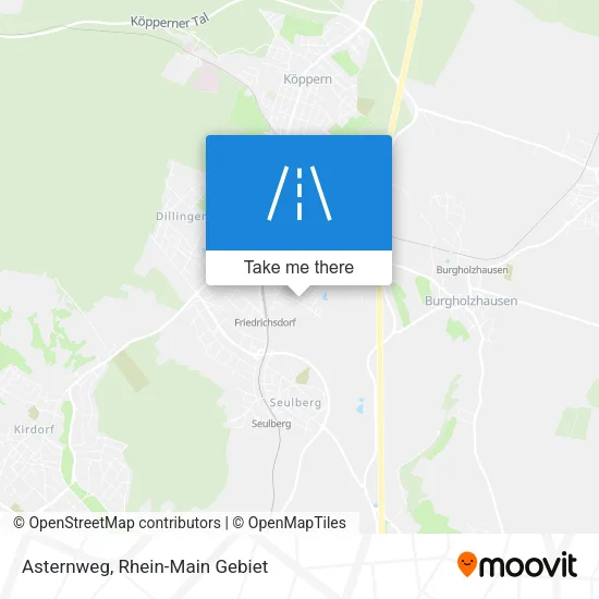 Карта Asternweg