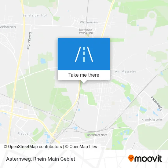 Карта Asternweg