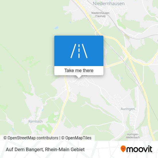 Карта Auf Dem Bangert