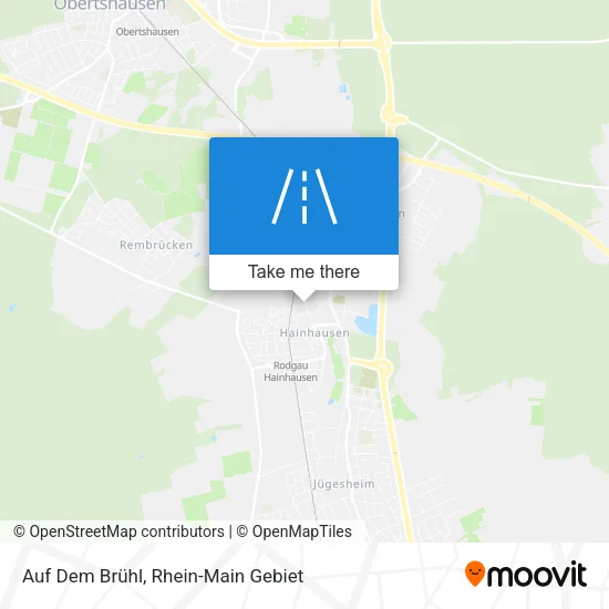 Карта Auf Dem Brühl