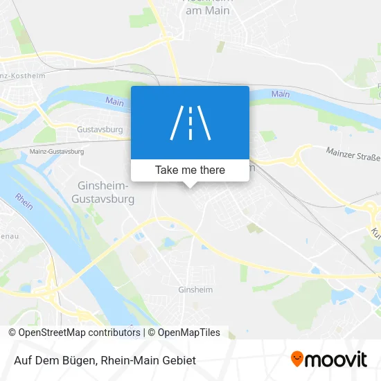 Карта Auf Dem Bügen