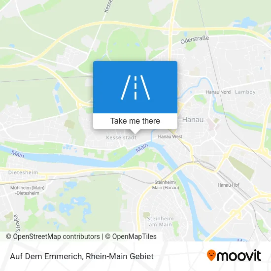Карта Auf Dem Emmerich