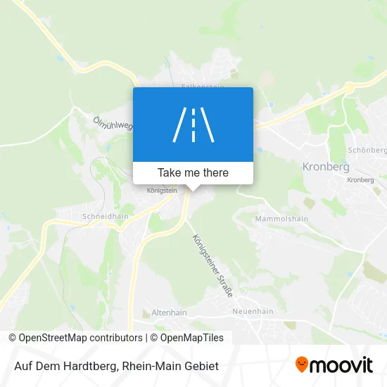 Карта Auf Dem Hardtberg