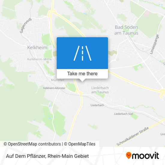 Карта Auf Dem Pflänzer