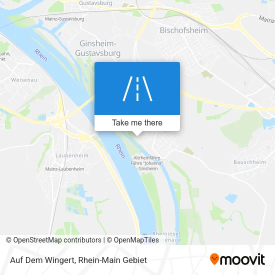Карта Auf Dem Wingert