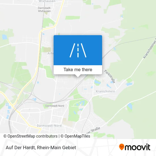 Карта Auf Der Hardt