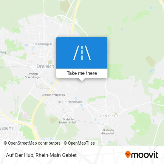 Карта Auf Der Hub