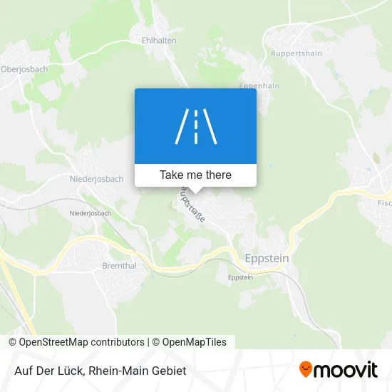 Auf Der Lück map