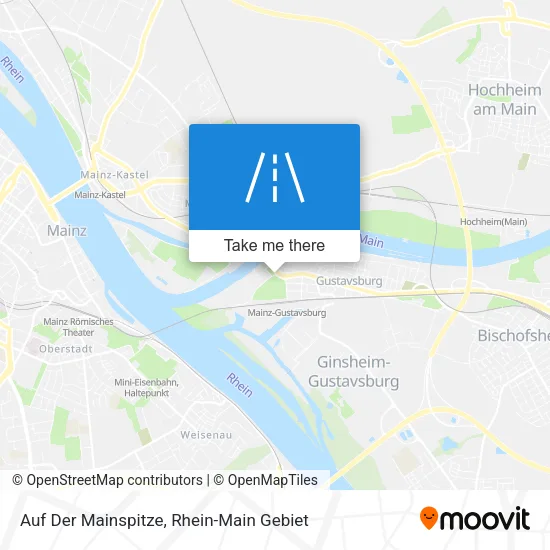 Карта Auf Der Mainspitze