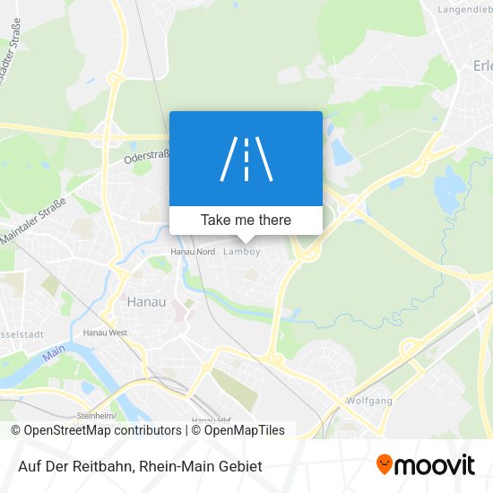 Карта Auf Der Reitbahn