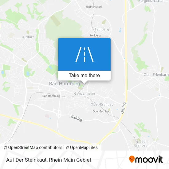 Карта Auf Der Steinkaut
