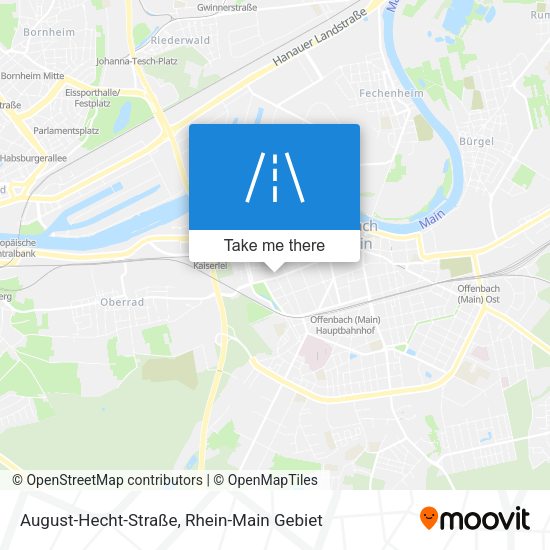 August-Hecht-Straße map