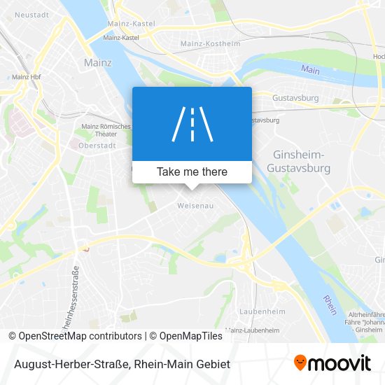August-Herber-Straße map