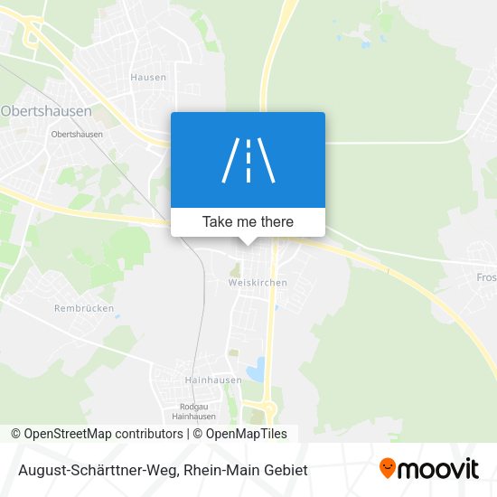 August-Schärttner-Weg map