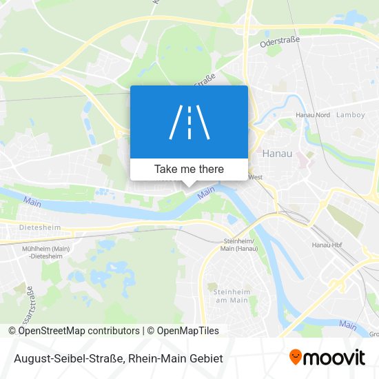 August-Seibel-Straße map
