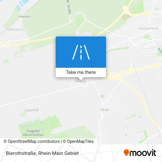 Карта Bierothstraße