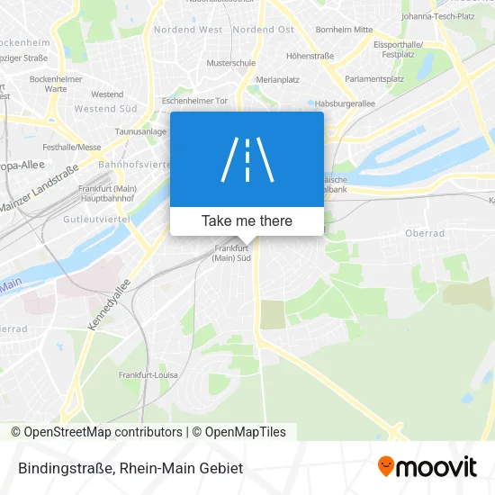 Bindingstraße map
