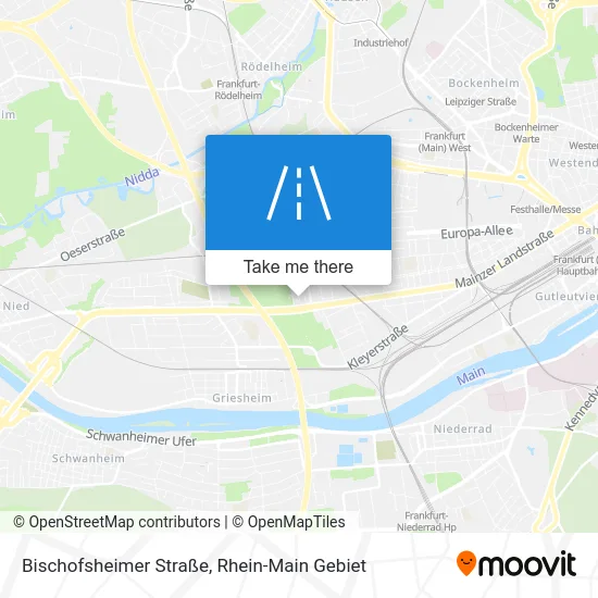 Карта Bischofsheimer Straße