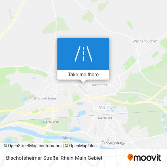 Bischofsheimer Straße map