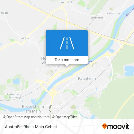 Карта Austraße