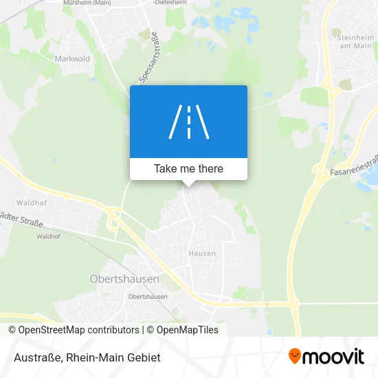Карта Austraße