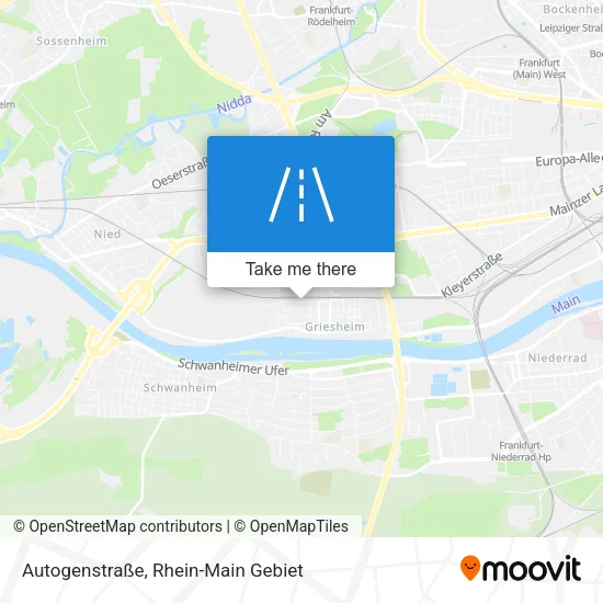 Карта Autogenstraße