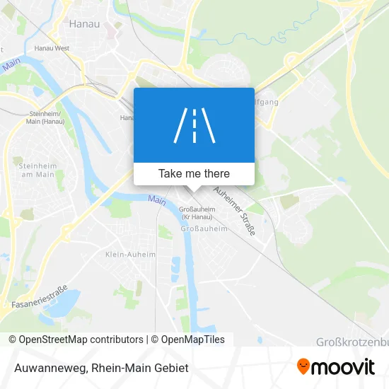 Карта Auwanneweg