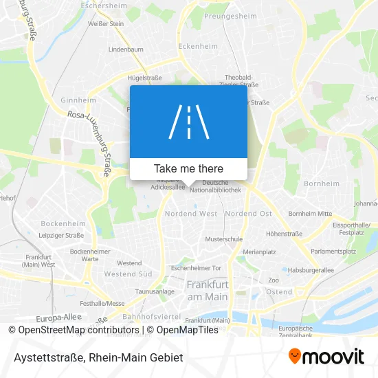 Aystettstraße map