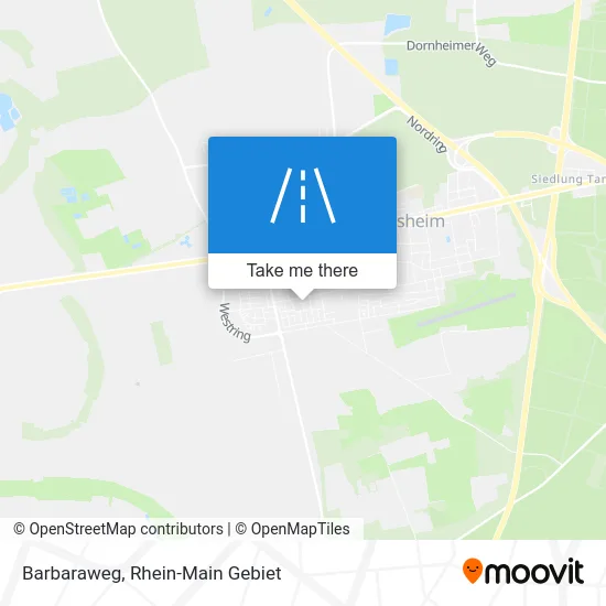 Карта Barbaraweg