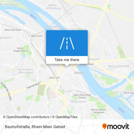 Карта Bauhofstraße