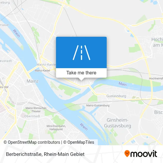 Карта Berberichstraße
